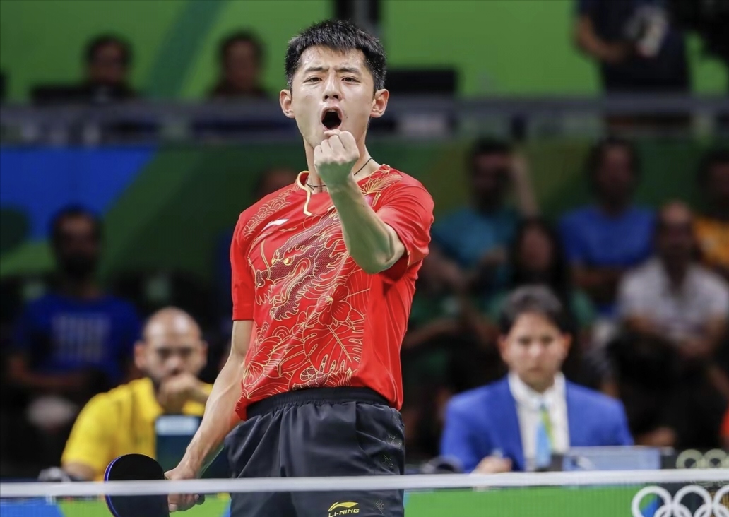 关于韩国乒乓球队力克德国乒乓球队，张继科关键制胜的信息