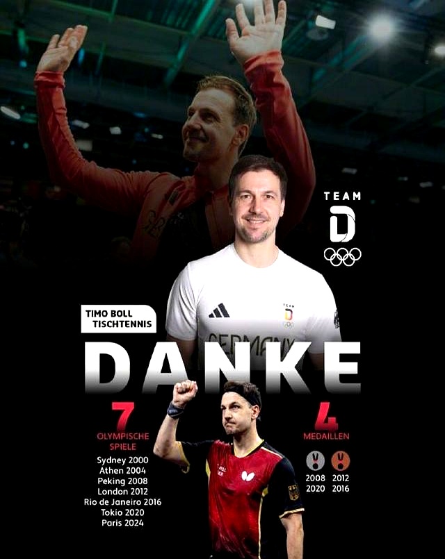 德国乒乓球队完胜韩国乒乓球队，波尔惊艳世界的简单介绍